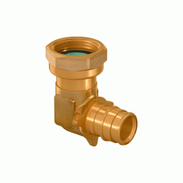 Угол латунный Usystems с НГ гайкой 16x1/2" мм