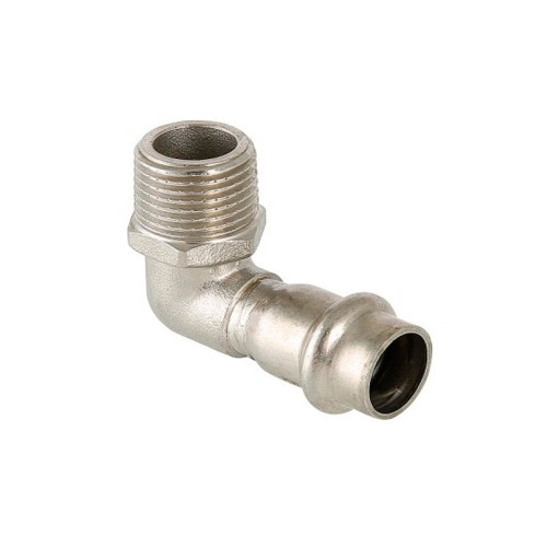 Угол Valtec наружная резьба VT.INOX-PRESS 35x1" 90° из нержавейки (арт.VTi.953.I.003506)