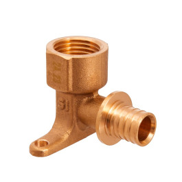 Угол с креплением Smart Install с ВР резьбой 16х1/2" мм