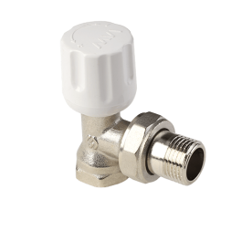 Вентиль радиаторный угловой MVI 1/2" резьба внутренняя/наружная