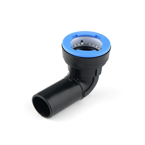 Угол однораструбный ПНД Irriplast быстроразборный ДУ25 Угол однораструбный ПНД Irriplast быстроразборный ДУ25