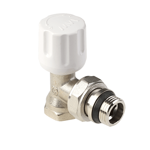 Вентиль радиаторный угловой MVI 1/2" резьба внутренняя/наружная с уплотняющим кольцом Вентиль радиаторный угловой MVI 1/2" резьба внутренняя/наружная с уплотняющим кольцом