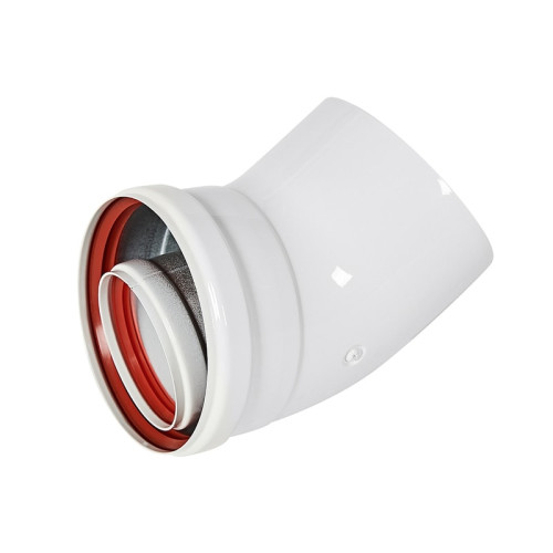 Отвод промежуточный раструбный 45° Rommer 80/125 (наружный диаметр мама/папа) Отвод промежуточный раструбный 45° Rommer 80/125 (наружный диаметр мама/папа)