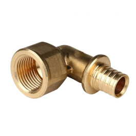 Угол с ВР резьбой ROMMER 16х1/2" мм, для сшитого полиэтилена