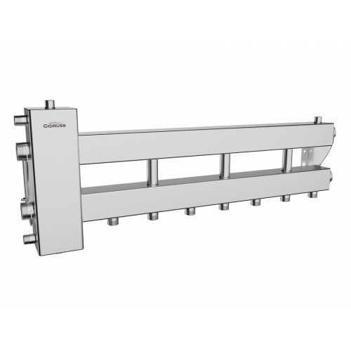 Коллектор нержавеющий Gidruss BMSS-150-4D до 150 кВт 1 1/2" 4 контура