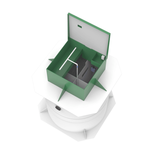 Аэрационная очистная станция Малахит NERO 4