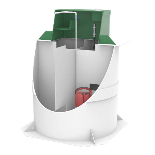 Аэрационная очистная станция Малахит NERO 4