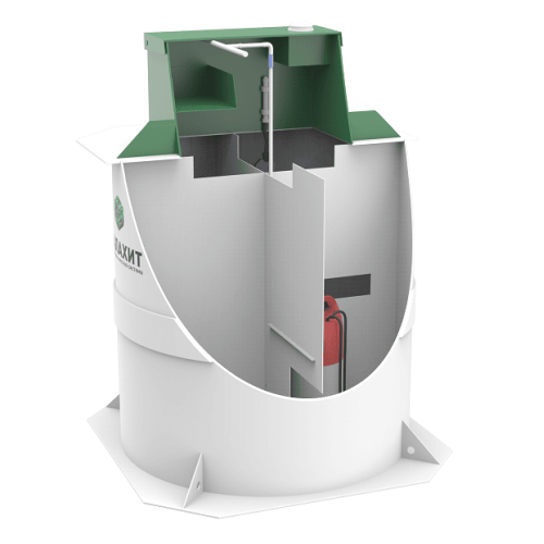 Аэрационная очистная станция Малахит NERO 4