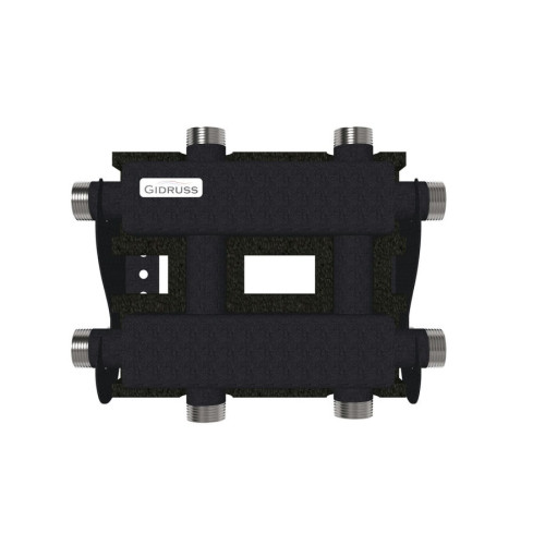 Коллектор модульный Gidruss MK-60-3DU.EPP до 60 кВт 1" 3 контура EPP термоизоляция Коллектор модульный Gidruss MK-60-3DU.EPP до 60 кВт 1" 3 контура EPP термоизоляция