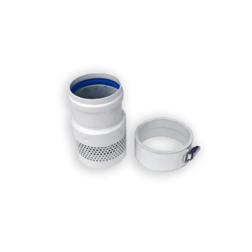 Вертикальный адаптер Camino с переходом 60/100 на 80 мм с забором из помещения