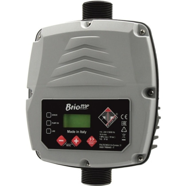 Блок автоматики BRIO TOP DIGITAL 115/230 В 50/60 Гц 16A 1"1/4 MM IP65