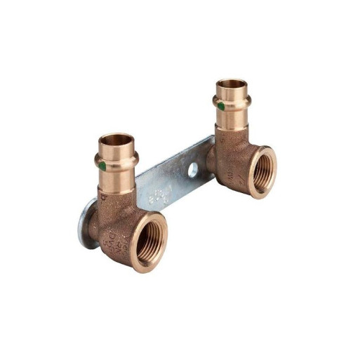 Монтажный узел бронзовый Viega Sanpress SC-Contur 15x1/2"100мм (арт.308674) Монтажный узел бронзовый Viega Sanpress SC-Contur 15x1/2"100мм (арт.308674)