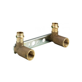 Монтажный узел бронзовый Viega Sanpress SC-Contur 15x1/2" 80/100мм (арт.135119)