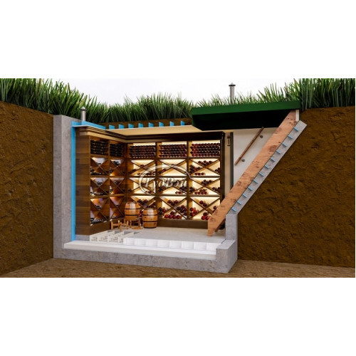 Винный пластиковый погреб ГудВэй 3*2м