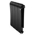 Биметаллический радиатор Royal Thermo Infinity 500 VR80 Noir Sable (4 секции)