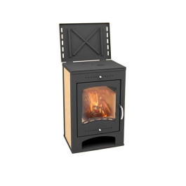 Печь-камин Мета Варта Аква 13 кВт с плитой