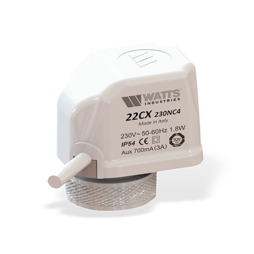 Сервопривод Watts 22CX230NC2 нормально закрытый 220В Сервопривод Watts 22CX230NC2 нормально закрытый 220В