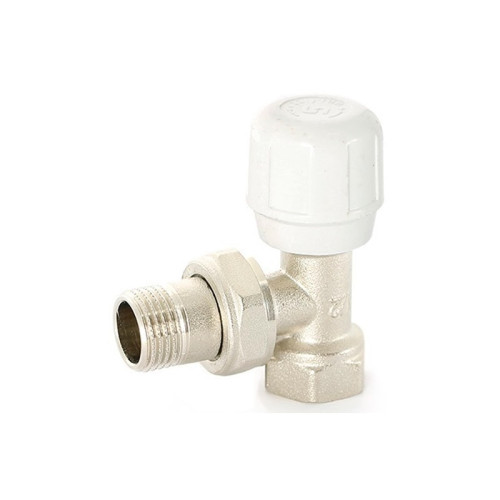 Вентиль ручной угловой Uni-Fitt 1/2" для радиатора (арт.155N2000) Вентиль ручной угловой Uni-Fitt 1/2" для радиатора (арт.155N2000)