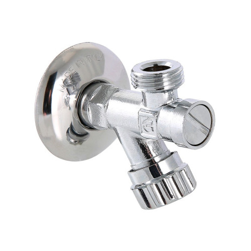 Вентиль с фильтром Valtec 1/2"х3/4" арт.VT.282.GBC.0405 для подключения сантехнических приборов Вентиль с фильтром Valtec 1/2"х3/4" арт.VT.282.GBC.0405 для подключения сантехнических приборов