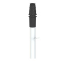 Вертикальный конечный участок дымохода Cox Geelen D=80-125мм, L=1158мм, EcoNEXT/Galvanised PP