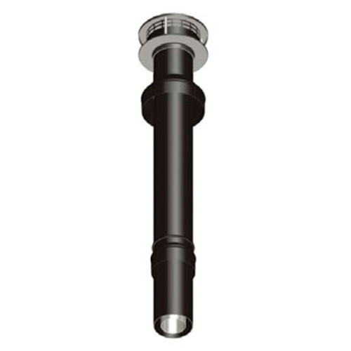 Коаксиальная вертикальная конденсационная труба Camino 60/100 мм с ветрозащитой Коаксиальная вертикальная конденсационная труба Camino 60/100 мм с ветрозащитой