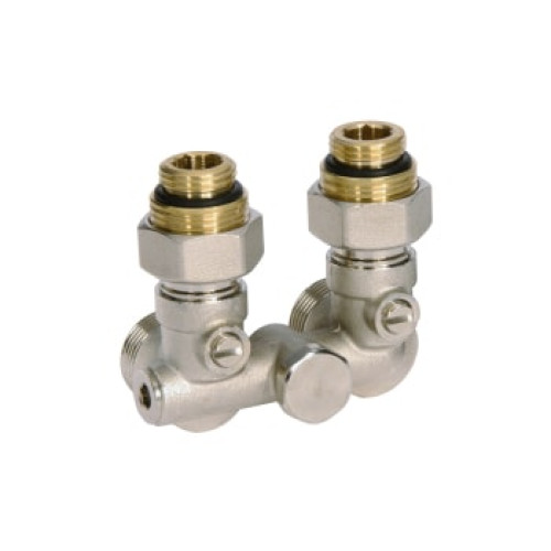 Узел нижнего подключения угловой для радиаторов Viessmann 3/4"