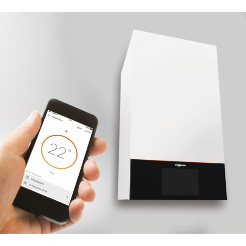 Конденсационный одноконтурный настенный котел Vitodens 200-W тип B2HF 19 кВт (Z019321) Конденсационный одноконтурный настенный котел Vitodens 200-W тип B2HF 19 кВт (Z019321)