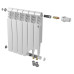 Биметаллический радиатор Royal Vittoria Super 500 2.0 VDR80 с нижним подключением (12 секции)