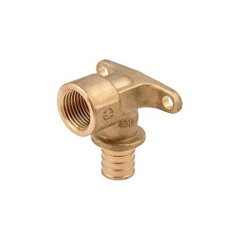 Угольник с креплением латунный Elsen 16x1/2" (арт.EFA25.16-12WB)