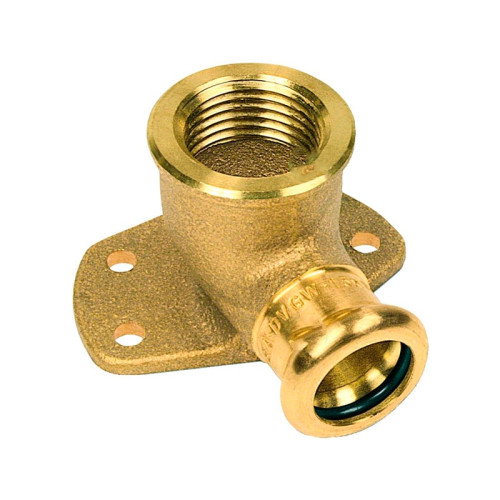 Водорозетка Sanha 15x1/2" мм бронзовая под пресс арт.184721512 Водорозетка Sanha 15x1/2" мм бронзовая под пресс арт.184721512