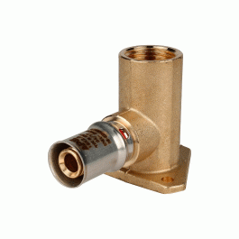 Пресс водорозетка Stout 16x1/2" с ВР резьбой (арт.SFP-0012-001216 )