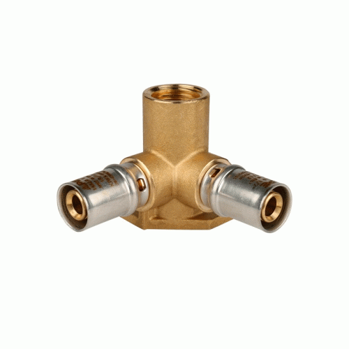 Пресс водорозетка Stout 16x1/2" с ВР резьбой (арт.SFP-0015-001216 ) Пресс водорозетка Stout 16x1/2" с ВР резьбой (арт.SFP-0015-001216 )