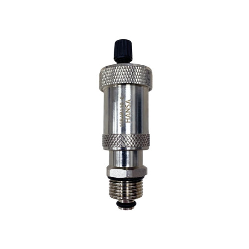 Воздухоотводчик автоматический Hansa с обратным клапаном 1/2" 10Бар 110° хромированный Воздухоотводчик автоматический Hansa с обратным клапаном 1/2" 10Бар 110° хромированный
