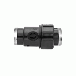 Клапан обратный Unidelta с ВР резьбой 1"х1" для труб ПНД