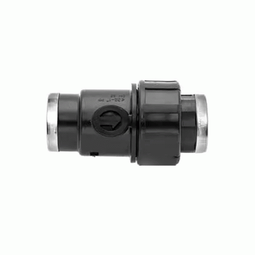 Клапан обратный Unidelta с ВР резьбой 3/4"х3/4" для труб ПНД Клапан обратный Unidelta с ВР резьбой 3/4"х3/4" для труб ПНД