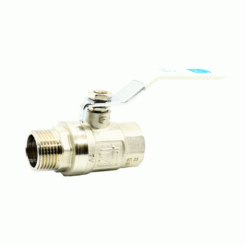 Кран шаровой STI с ВР/НР резьбой 1/2" ручка-рычаг