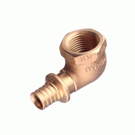 Угольник-переходник REHAU Rautitan 20x3/4" с ВР резьбой DZR латунь (MX)