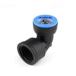 Угол ПНД Irriplast с ВР резьбой быстроразборный ДУ32х1/2"