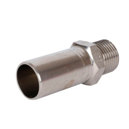 Пресс-вставка из нержавеющей стали Tim с НР резьбой 15х1/2" мм