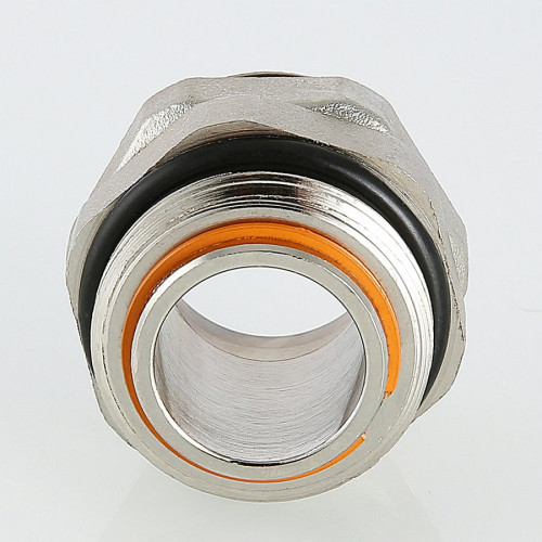 Сдвоенный ниппель Valtec 1"х1" арт.VT.0606.0.06