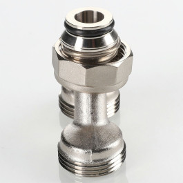 Коллекторный разделитель потока Valtec 3/4"х3/4" под евроконус арт.VT.0681.NE.050505