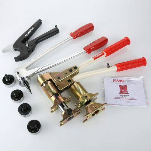 Комплект ручного инструмента VALTEC VT.1240.FT, для монтажа надвижных фитингов Комплект ручного инструмента VALTEC VT.1240.FT, для монтажа надвижных фитингов
