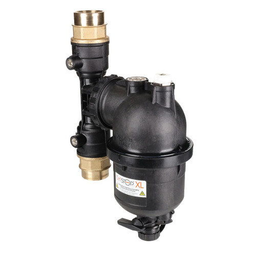 Фильтр-дешламатор 11/4" с пластиковым корпусом (Dirstop XL модель 2022) VALTEC VT.381.B.07