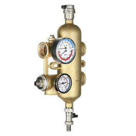 Гидравлическая стрелка из нержавейки Valtec 104 кВт 1 1/4"  VT.VAR00.G.07