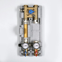 Насосный модуль-группа с трехходовым краном и байпасом Valtec арт. VT.VAR20.G.07