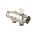 Коллектор Valtec нержавеющий 1"х3/4" 3 выхода под евроконус арт.VTc.505.SS.060503