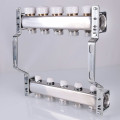 Коллектор Valtec для радиаторов 1"х 3/4" на 10 выходов (нержавейка) арт.VTc.582.EMNX.0610 — фото 3