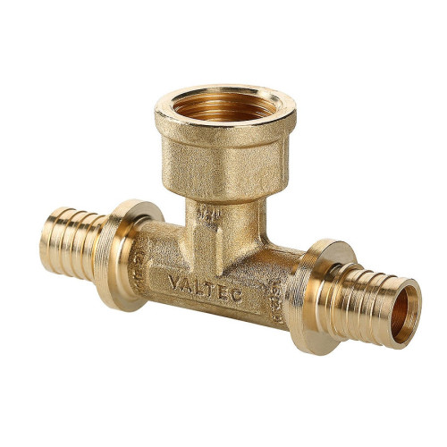 Тройник Valtec с ВР резьбой 25х3/4"х25 мм (арт.VTm.432.BG.250525)