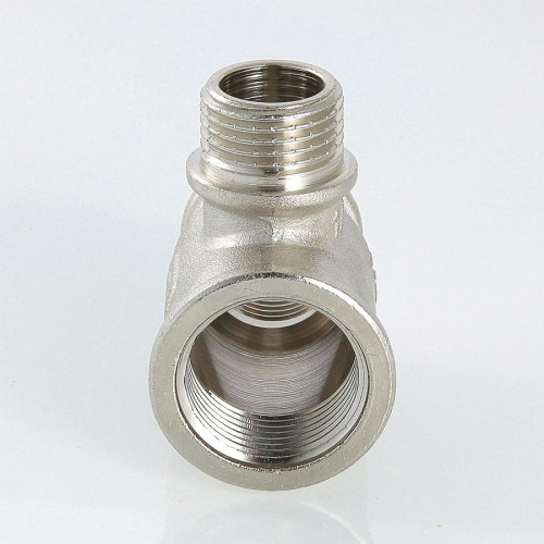 Тройник с переходом на НР резьбу Valtec 3/4"x1/2"x1/2" мм арт.VTr.132.RN.050404