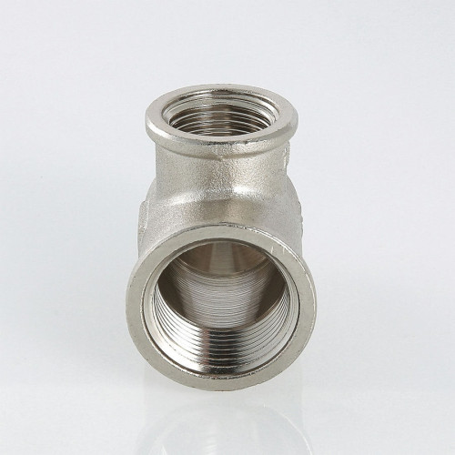 Тройник с переходом на НР резьбу Valtec 3/4"x3/4"x1/2" мм арт.VTr.134.RN.050504